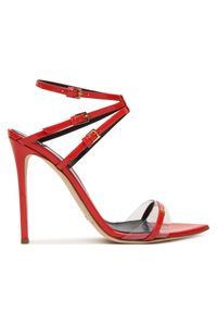 Sandały Elisabetta Franchi. Kolor: czerwony #1