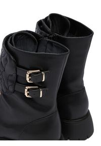 Just Cavalli Trapery 79RA3S97 ZSD64 Czarny. Kolor: czarny. Materiał: skóra #4