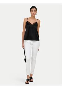 only - ONLY Top Faraya 15380254 Czarny Regular Fit. Kolor: czarny. Materiał: syntetyk #3