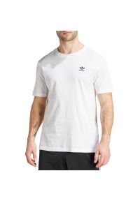 Adidas - Koszulka adidas Originals Trefoil Essentials IR9691 - biała. Kolor: biały. Materiał: bawełna, dzianina. Długość rękawa: krótki rękaw. Długość: krótkie