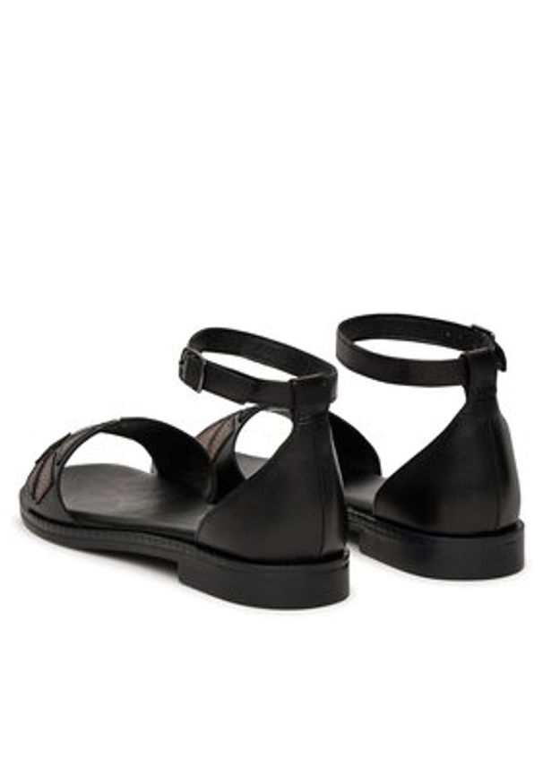 Lasocki Sandały RST-EMIE-01 Czarny. Kolor: czarny. Materiał: skóra