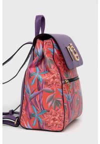 Nobo plecak damski kolor fioletowy mały wzorzysty. Kolor: fioletowy #2