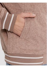 Guess Kurtka bomber Logo M4RL39 WFWS2 Beżowy Regular Fit. Kolor: beżowy. Materiał: syntetyk #4