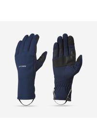 FORCLAZ - Rękawice trekkingowe dla dorosłych Forclaz MT500 dotykowe stretch. Kolor: niebieski, wielokolorowy, czarny. Materiał: poliester, elastan. Sezon: wiosna, jesień #1