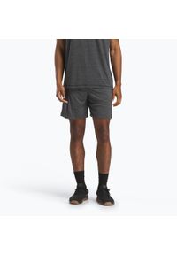 Reebok Fitness - Spodenki Reebok Id Train Melange Knit. Kolor: czarny. Sport: fitness #1