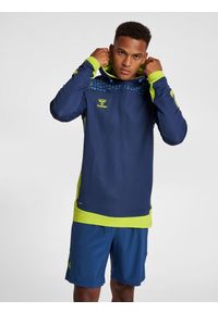 Bluza z kapturem Hummel hmlLEAD poly. Typ kołnierza: kaptur. Kolor: niebieski