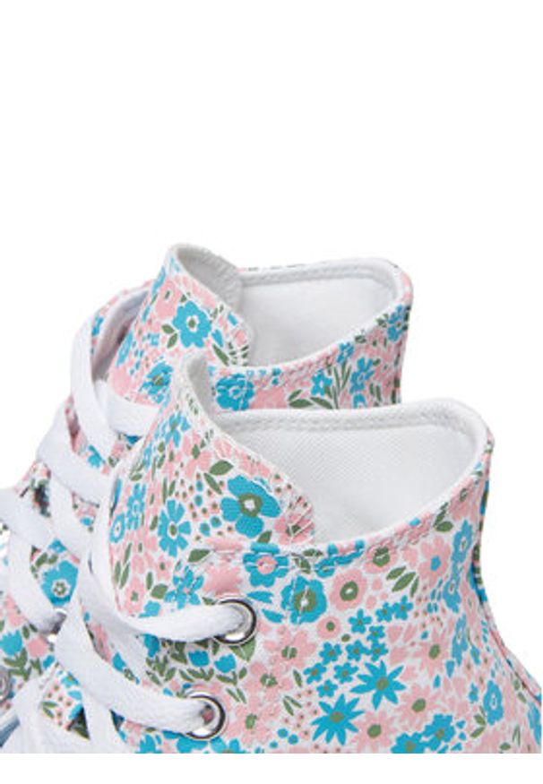 Converse Trampki Chuck Taylor All Star Mini Flowers A14980C Kolorowy. Materiał: materiał. Wzór: kolorowy