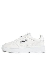 Karl Lagerfeld - KARL LAGERFELD Sneakersy KL63024 Biały. Kolor: biały. Materiał: skóra #5