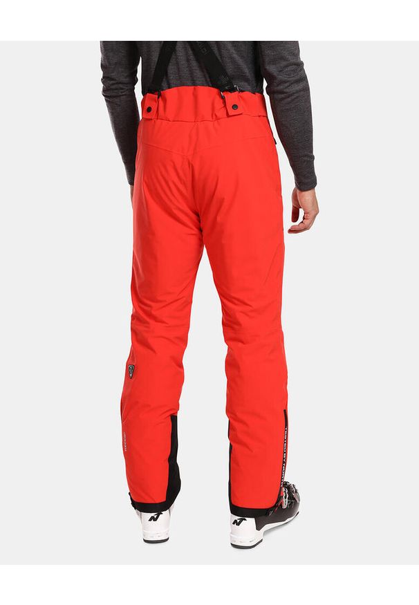 Męskie spodnie narciarskie Kilpi RAVEL-M. Kolor: czerwony. Materiał: nylon. Technologia: Dermizax. Sezon: zima. Sport: narciarstwo