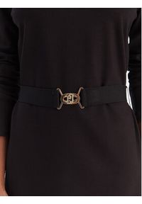 Liu Jo Sukienka codzienna TF5224 JS182 Czarny Regular Fit. Okazja: na co dzień. Kolor: czarny. Materiał: syntetyk. Typ sukienki: proste. Styl: casual #2