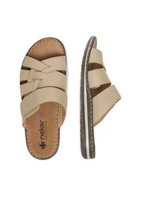 Rieker Klapki CEO-21073-60 Beżowy. Kolor: beżowy. Materiał: skóra #6