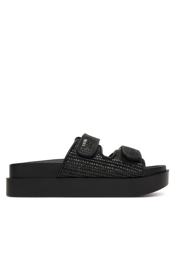 DKNY Klapki Piper K2691150 Czarny. Kolor: czarny. Materiał: syntetyk