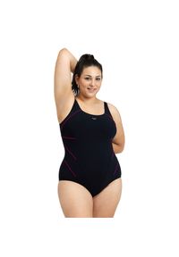 Damski kostium kąpielowy 1-częściowy Arena Jewel Plus R. Kolor: wielokolorowy, czarny, różowy #1