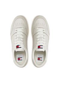 Tommy Jeans Sneakersy EM0EM01444 Biały. Kolor: biały. Materiał: skóra