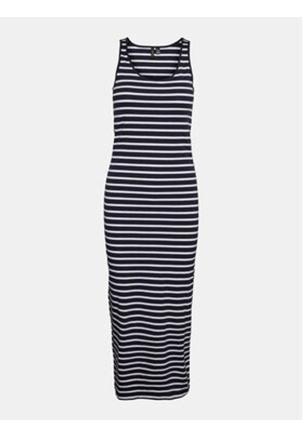 Vero Moda Sukienka letnia My Soft 10305782 Granatowy Tight Fit. Kolor: niebieski. Materiał: bawełna. Sezon: lato