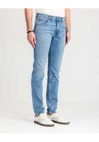 Lee - MĘSKIE SPODNIE JEANSOWE LEE RIDER DOWNTOWN 112342258. Okazja: na co dzień. Styl: klasyczny, casual, elegancki #8