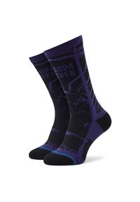 Stance Skarpety wysokie unisex Yibambe A555C22YIB Czarny. Kolor: czarny. Materiał: materiał