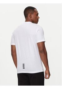 EA7 Emporio Armani T-Shirt 8NPT25 PJVPZ 1100 Biały Regular Fit. Kolor: biały. Materiał: bawełna #3