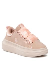 Sneakersy U.S. Polo Assn. HELIS018 Pin. Kolor: różowy