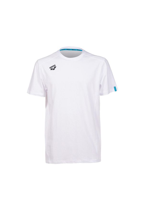 Koszulka Arena Team T-Shirt Panel. Kolor: biały. Materiał: materiał, skóra
