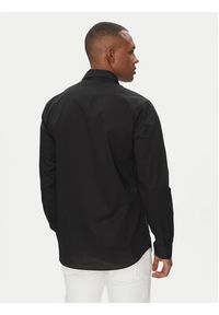 Versace Jeans Couture Koszula 78GALYS1 Czarny Slim Fit. Kolor: czarny. Materiał: bawełna #5