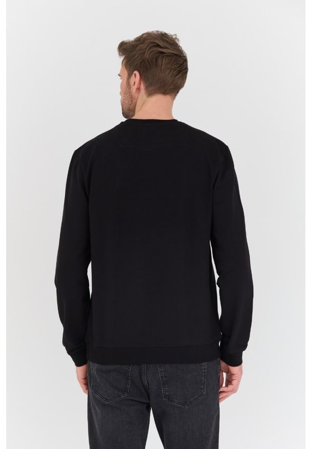 Guess - GUESS Czarna męska bluza Audley, Rozmiar XXL. Kolor: czarny