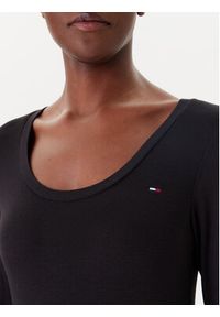 Tommy Jeans Bluzka DW0DW20921 Czarny Regular Fit. Kolor: czarny #5