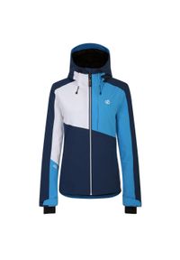 DARE 2B - Kurtka Narciarska Damska Chute. Kolor: szary, niebieski, wielokolorowy. Sezon: zima. Sport: narciarstwo #1