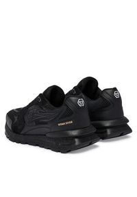 Philipp Plein - PHILIPP PLEIN Sneakersy SAFS MSC4074 PLE022N Czarny. Kolor: czarny. Materiał: materiał #4