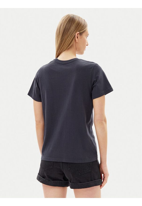 Wrangler T-Shirt Graphic 112362783 Czarny Regular Fit. Kolor: czarny. Materiał: bawełna
