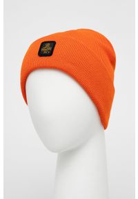 Refrigiwear - RefrigiWear Czapka kolor pomarańczowy. Kolor: pomarańczowy