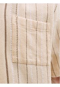 Jack & Jones Koszula Bradley 12290119 Beżowy Regular Fit. Kolor: beżowy. Materiał: bawełna #6