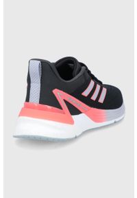 Adidas - adidas - Buty Response Super 2.0 GX8265. Zapięcie: sznurówki. Kolor: czarny. Materiał: guma. Sport: bieganie