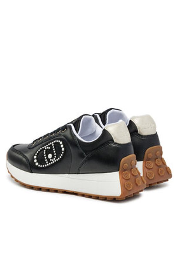 Liu Jo Sneakersy BA5001 PX181 Czarny. Kolor: czarny. Materiał: skóra
