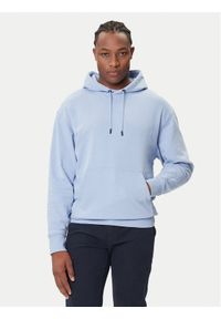 BOSS Bluza WeSmallhood 50514530 Niebieski Regular Fit. Kolor: niebieski. Materiał: bawełna #1