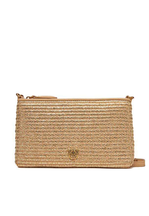 Pinko - PINKO Torebka Flat Horizontal Mini PE 25 PCPL 104277 A2CE Złoty. Kolor: złoty
