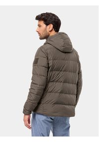 Jack Wolfskin Kurtka puchowa Colonius Jkt 1207431 Brązowy Regular Fit. Kolor: brązowy. Materiał: puch, syntetyk #4