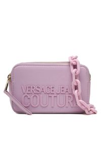 Versace Jeans Couture Torebka 74VA4BH3 Fioletowy. Kolor: fioletowy. Materiał: skórzane