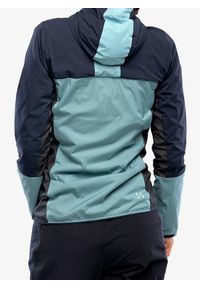 Haglöfs - Kurtka ocieplana damska Haglofs L.I.M Alpha Hood. Kolor: niebieski. Sport: turystyka piesza