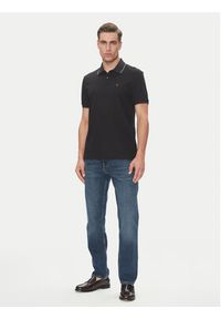 Calvin Klein Polo LV04LC239G Czarny Regular Fit. Typ kołnierza: polo. Kolor: czarny. Materiał: bawełna #5