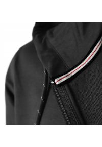 Wygodna Bluza Bawełniana - Pako Jeans - Czarna z Kapturem. Typ kołnierza: kaptur. Kolor: czarny. Materiał: bawełna. Styl: klasyczny #7