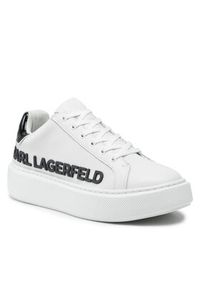 Karl Lagerfeld - KARL LAGERFELD Sneakersy KL62210 Biały. Kolor: biały. Materiał: skóra #6