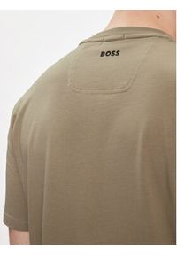 BOSS - Boss T-Shirt 50513010 Beżowy Regular Fit. Kolor: beżowy. Materiał: bawełna #3