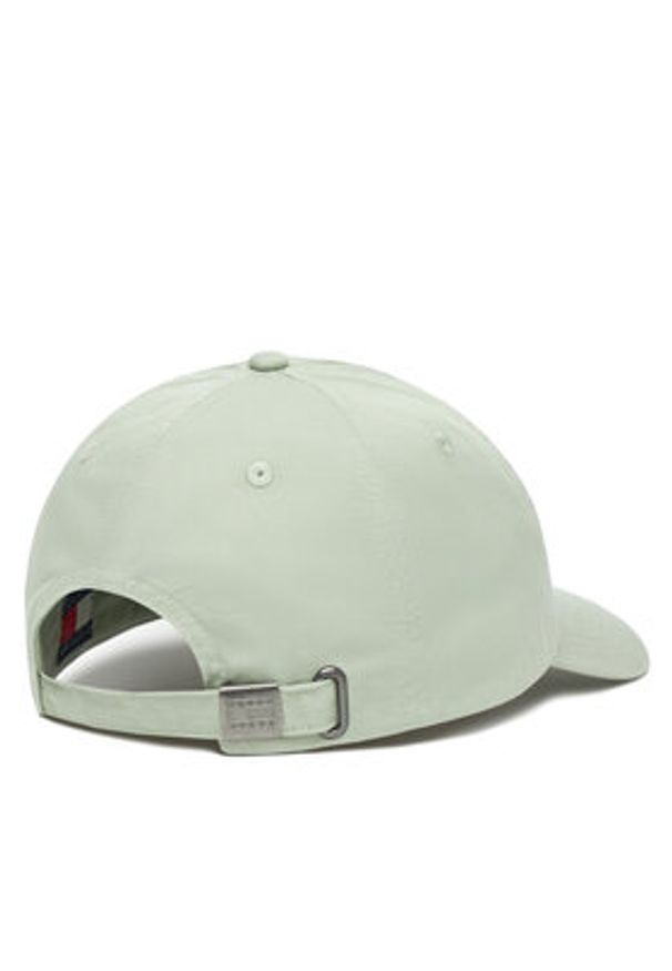 Tommy Jeans Czapka z daszkiem Tjm Heritage 6 Panel Cap AM0AM12020 Zielony. Kolor: zielony. Materiał: bawełna, materiał