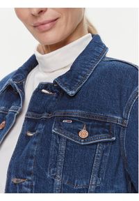 Tommy Jeans Kurtka jeansowa Izzie DW0DW17211 Granatowy Slim Fit. Kolor: niebieski. Materiał: bawełna #3