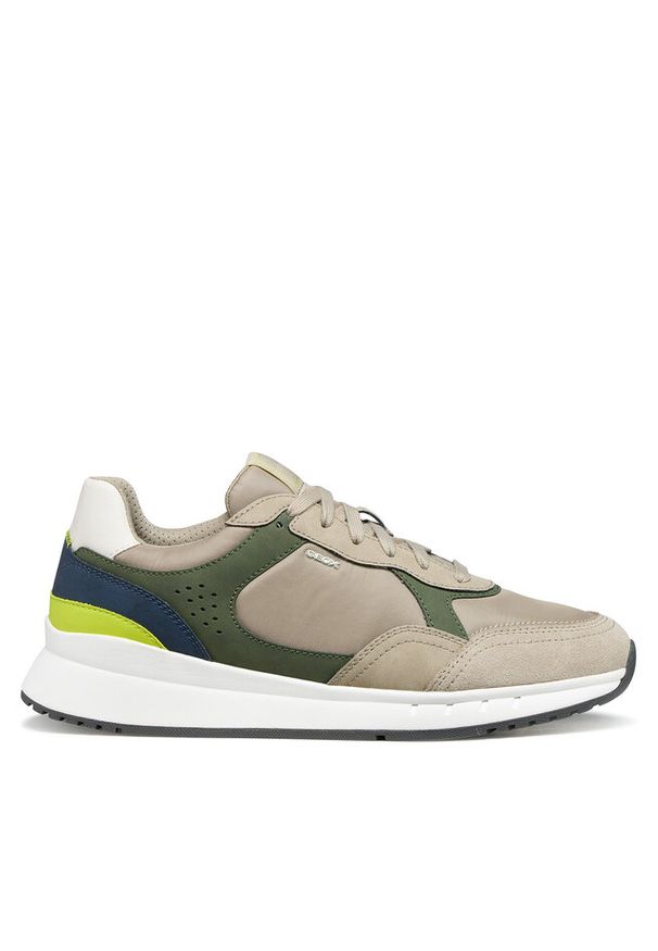 Sneakersy Geox. Kolor: beżowy