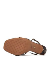 Nine West Sandały EO-SZ96690 Brązowy. Kolor: brązowy. Materiał: materiał #6