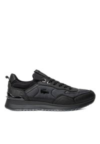 Sneakersy zimowe męskie czarne Lacoste Joggeur 3.0. Kolor: czarny. Materiał: dzianina. Sezon: zima. Sport: bieganie #2