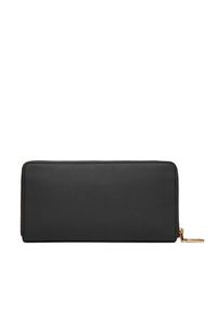 Love Moschino - LOVE MOSCHINO Duży Portfel Damski JC5611PP0NKD0000 Czarny. Kolor: czarny. Materiał: skóra