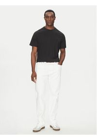 Michael Kors T-Shirt CR451V9HFK Czarny Regular Fit. Kolor: czarny. Materiał: syntetyk, bawełna #5